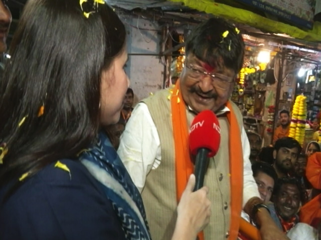 Slogans For Kailash Vijayvargiya Be Made Chief Minister. He Says...