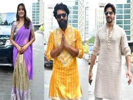 In Pics: Sidharth Malhotra, Vicky Kaushal, Janhvi Kapoor And Others At Karan Johar's Dhanteras Puja In Pics: Sidharth Malhotra, Vicky Kaushal, Janhvi Kapoor And Others At Karan Johar's Dhanteras Puja
