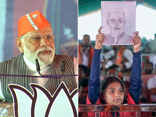 PM Modi's Thank-You Note To Girl For Gifting His Sketch At Chhattisgarh Rally