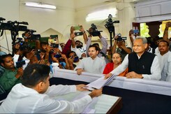 Rajasthan Polls: Ashok Gehlot Files Nomination From Sardarpura Seat Rajasthan Polls: Ashok Gehlot Files Nomination From Sardarpura Seat