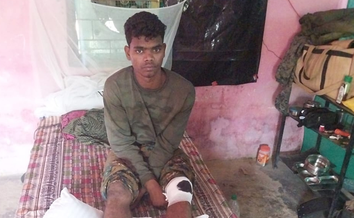 Dantewada : दंतेवाड़ा में नक्सलियों ने बिछाई प्रेशर आईईडी, ब्लास्ट में दो जवान घायल