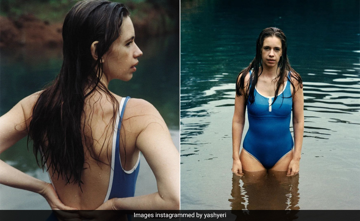 Kalki Koechlin's Backless Monokini Is Our Favourite Kind Of Weekday Blues