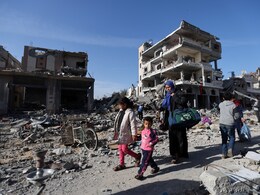 "We Will Rebuild Again": Palestinians In Gaza Return To Ruins Of Home