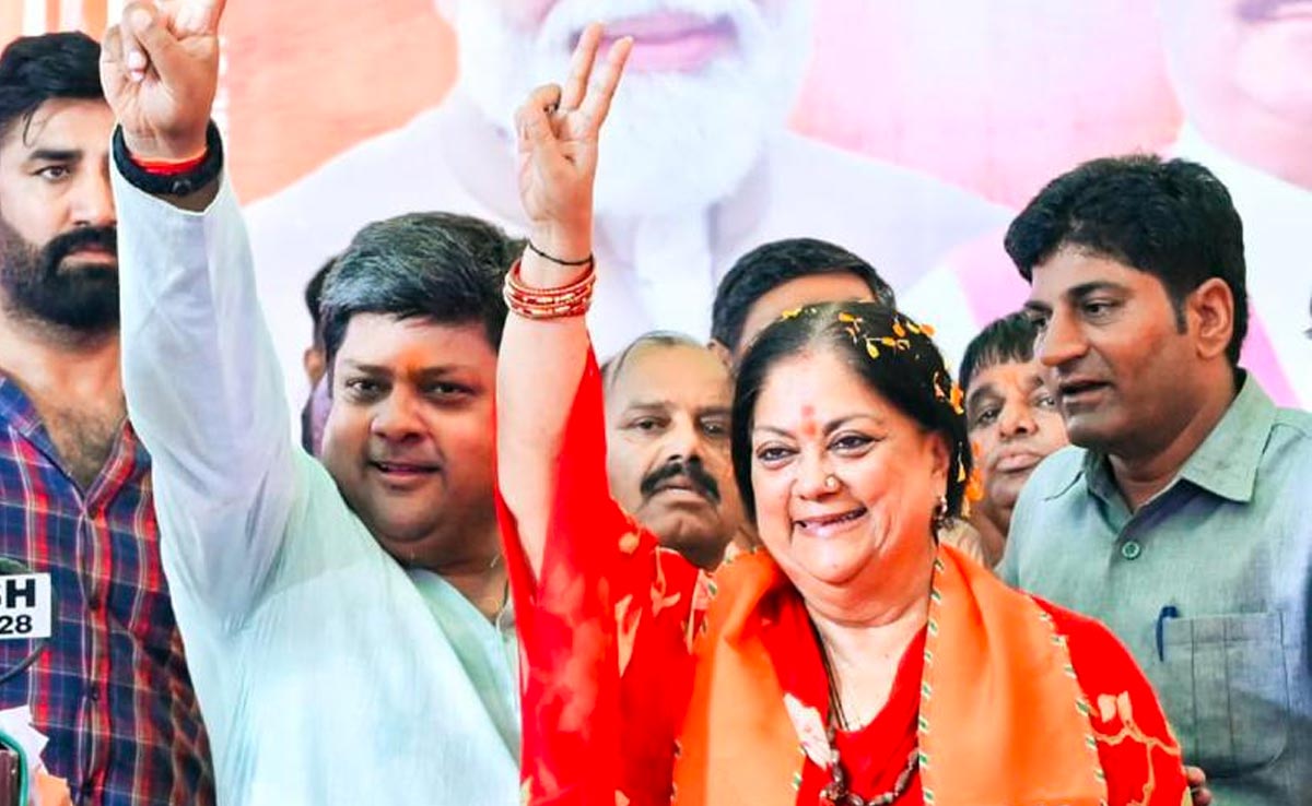 राजस्थान चुनावः नामांकन के पांचवें दिन टूटे सभी रिकॉर्ड, वसुंधरा राजे, सीपी जोशी सहित 544 प्रत्याशियों ने भरा पर्चा राजस्थान चुनावः नामांकन के पांचवें दिन टूटे सभी रिकॉर्ड, वसुंधरा राजे, सीपी जोशी सहित 544 प्रत्याशियों ने भरा पर्चा