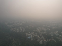 Post-Diwali Drone Footage Shows Delhi Engulfed In Thick Layer Of Smog Post-Diwali Drone Footage Shows Delhi Engulfed In Thick Layer Of Smog