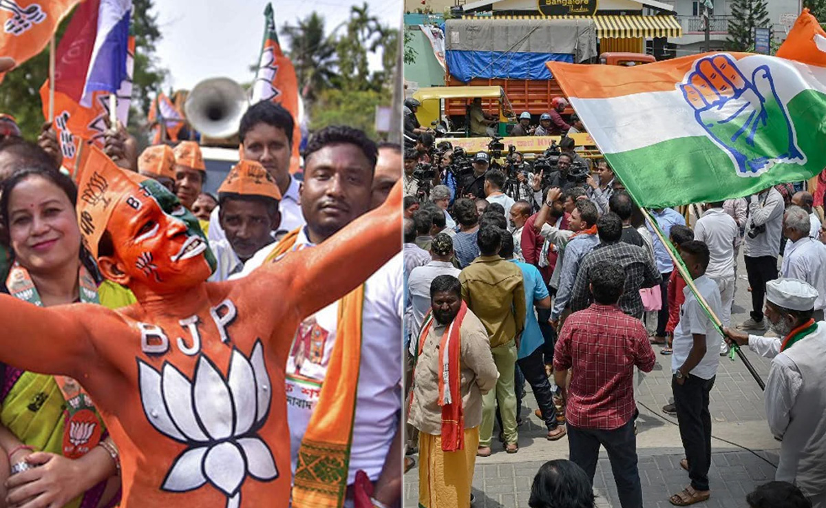 MP Election 2023 : ADR की रिपोर्ट- बीजेपी के 87% उम्मीदवार 'मालदार&rsquo;, कांग्रेस के 53% &lsquo;दागदार&rsquo;