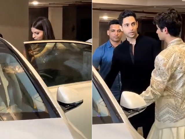 Co-Stars Suhana Khan And Agastya Nanda Caught In A Cute Moment