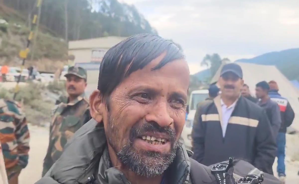मेरा पौधा बच गया... बेटे के सही सलामत सुरंग से बाहर आने की खबर सुन छलके पिता के आंसू
