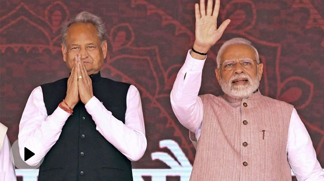 चित्तौड़गढ़ में BJP ने कांग्रेस को किया चारो खाने चित्त, नरपत सिंह राजवी की जमानत हुई जब्त