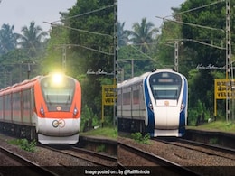 Railway Ministry Shares Vande Bharat's Pics From Kerala: ''Just Looking Like A Wow'' Railway Ministry Shares Vande Bharat's Pics From Kerala: ''Just Looking Like A Wow''