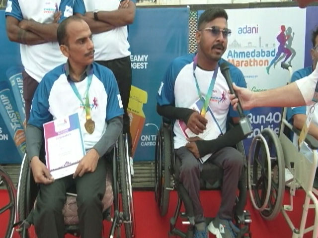 Special Wheelchair Category This Year At 7th Adani Ahmedabad Marathon