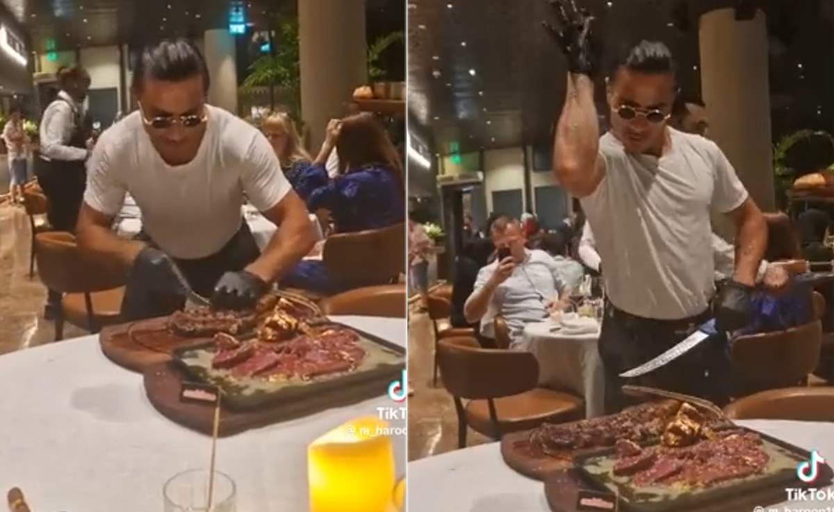 Viral Video: "Everything Is Overpriced" - Salt Bae's Restaurant Shocks Internet Yet Again