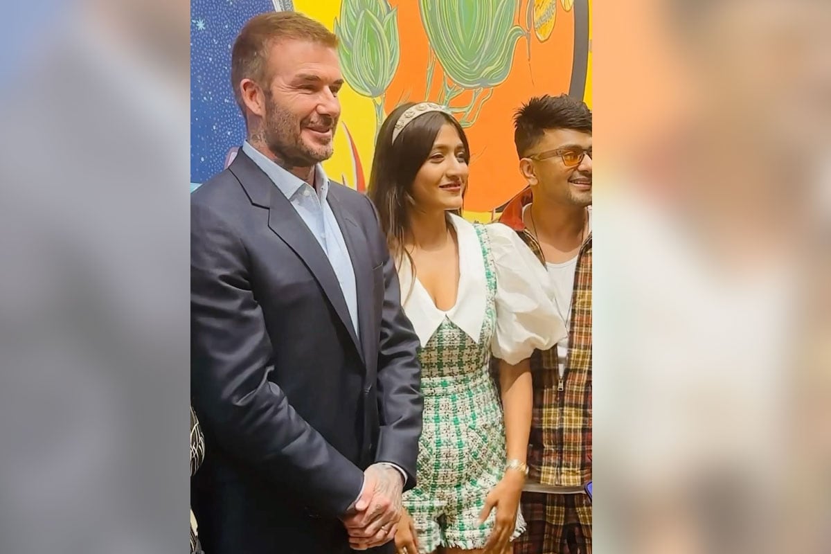 Larissa D'Sa's Unforgettable Meet-Up with David Beckham