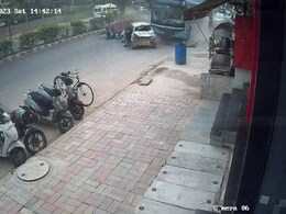Video: Delhi Bus On Rampage, Rams Car, Crashes Into Parked Scooters Video: Delhi Bus On Rampage, Rams Car, Crashes Into Parked Scooters