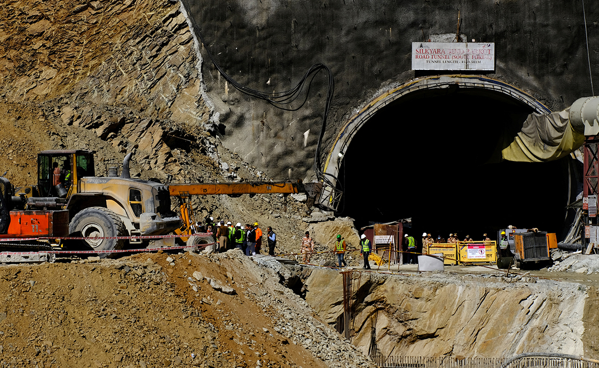 In Uttarakhand, Rescuers Drill Halfway Towards Workers Trapped In Tunnel