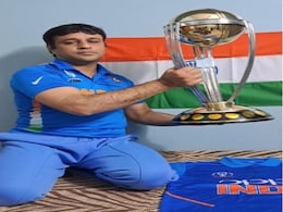 World Cup 2023: मोहम्मद अफजल ने बनाई वर्ल्ड कप क्रिकेट ट्रॉफी की रेप्लिका, शहर भर में हो रही चर्चा World Cup 2023: मोहम्मद अफजल ने बनाई वर्ल्ड कप क्रिकेट ट्रॉफी की रेप्लिका, शहर भर में हो रही चर्चा
