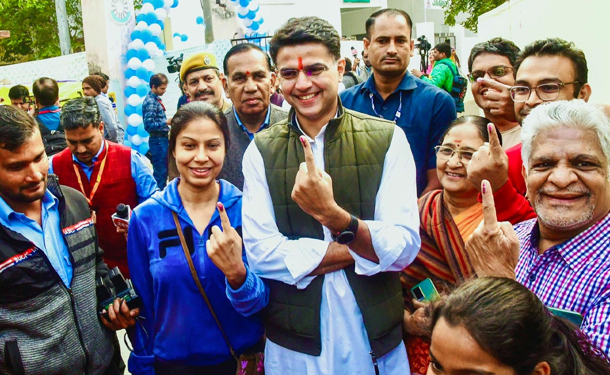 Rajasthan Elections 2023:&nbsp;टोंक जिले में सचिन पायलट सहित 37 प्रत्याशियों के भाग्य का फैसला EVM में कैद
