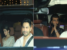 Arjun Kapoor, Varun Dhawan And Others At Boney Kapoor's Birthday Party Arjun Kapoor, Varun Dhawan And Others At Boney Kapoor's Birthday Party