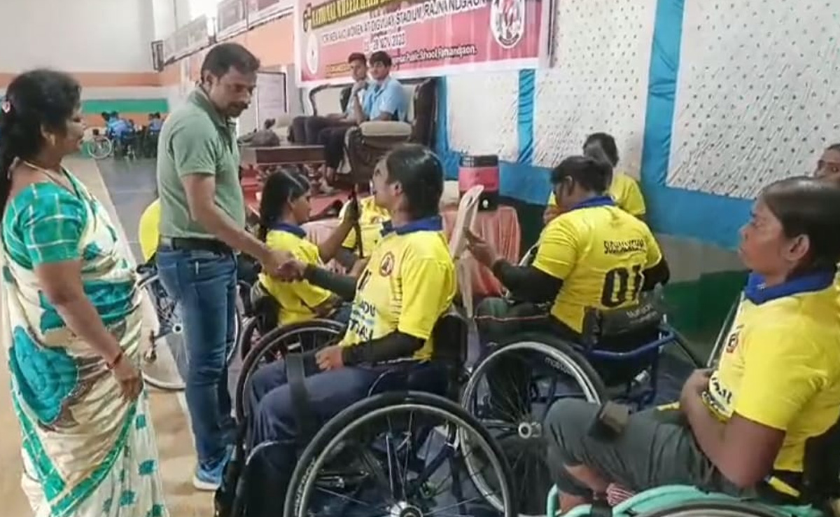 CG News : राजनांदगांव में नेशनल प्रतियोगिता शुरु, व्हीलचेयर पर दमखम दिखा रहे हैं बास्केटबॉल खिलाड़ी