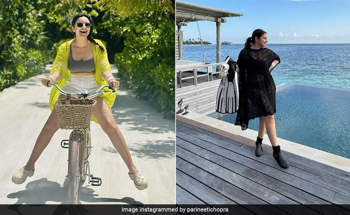 From Bicycle Riding To Family Time, Parineeti Chopra's Girls Trip In Maldives Was Literally The Coolest