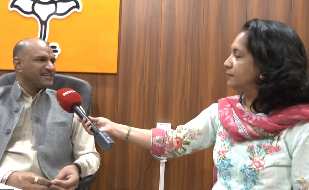 NDTV से बोले प्रदेश भाजपा अध्यक्ष सीपी जोशी, -' मैं CM फेस नहीं, जिस दिन हम जीतेंगे सबसे पहले मैं....."