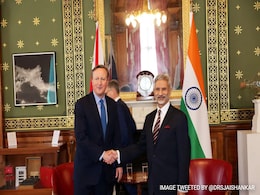 S Jaishankar Meets Newly-Appointed UK Foreign Secretary David Cameron S Jaishankar Meets Newly-Appointed UK Foreign Secretary David Cameron