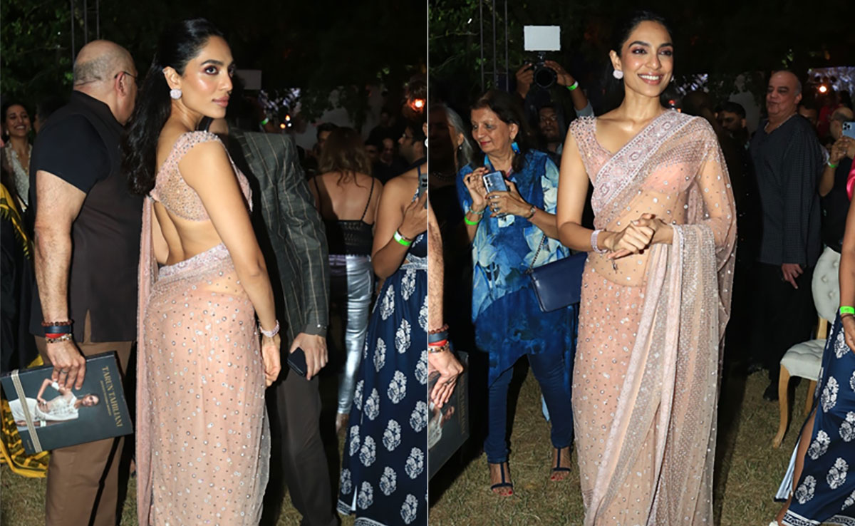 Sheer Pastel <i>Sarees</i> Make Sobhita Dhulipala A Top Tier Ethnic Fashionista