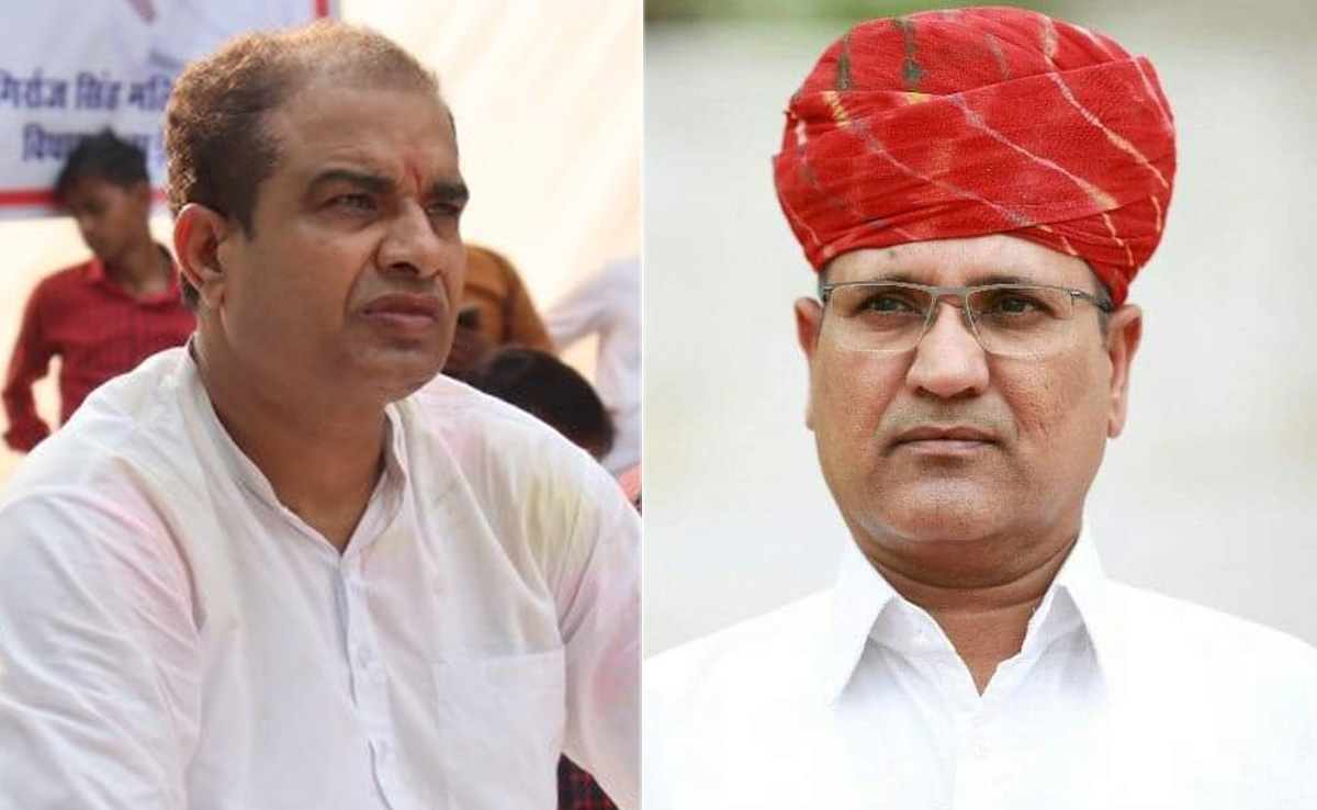 नामांकन से पहले अदला-बदली, कर्नल सोनाराम हुए कांग्रेसी, तो गिर्राज सिंह मलिंगा ने थामा कमल