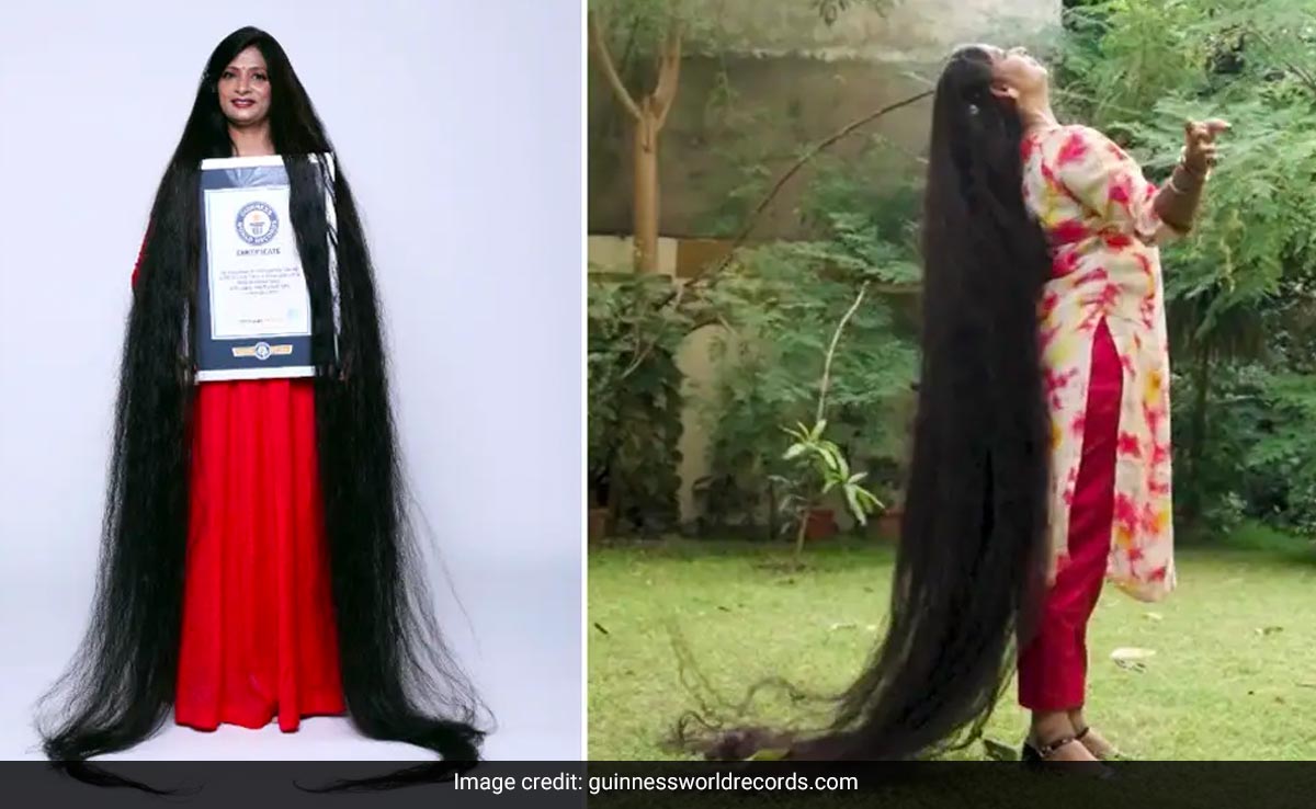 World Record : गिनीज बुक में दर्ज हुए स्मिता के बाल, जानिए कैसे करती हैं इसकी देखभाल?