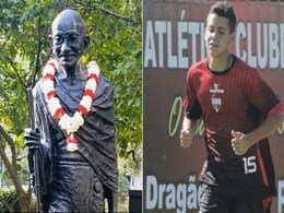 Meet Mahatma Gandhi, The Football Player Making Waves In Brazil Meet Mahatma Gandhi, The Football Player Making Waves In Brazil