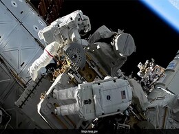 Watch: An All-Female Team Of Astronauts From NASA Perform Spacewalk Watch: An All-Female Team Of Astronauts From NASA Perform Spacewalk