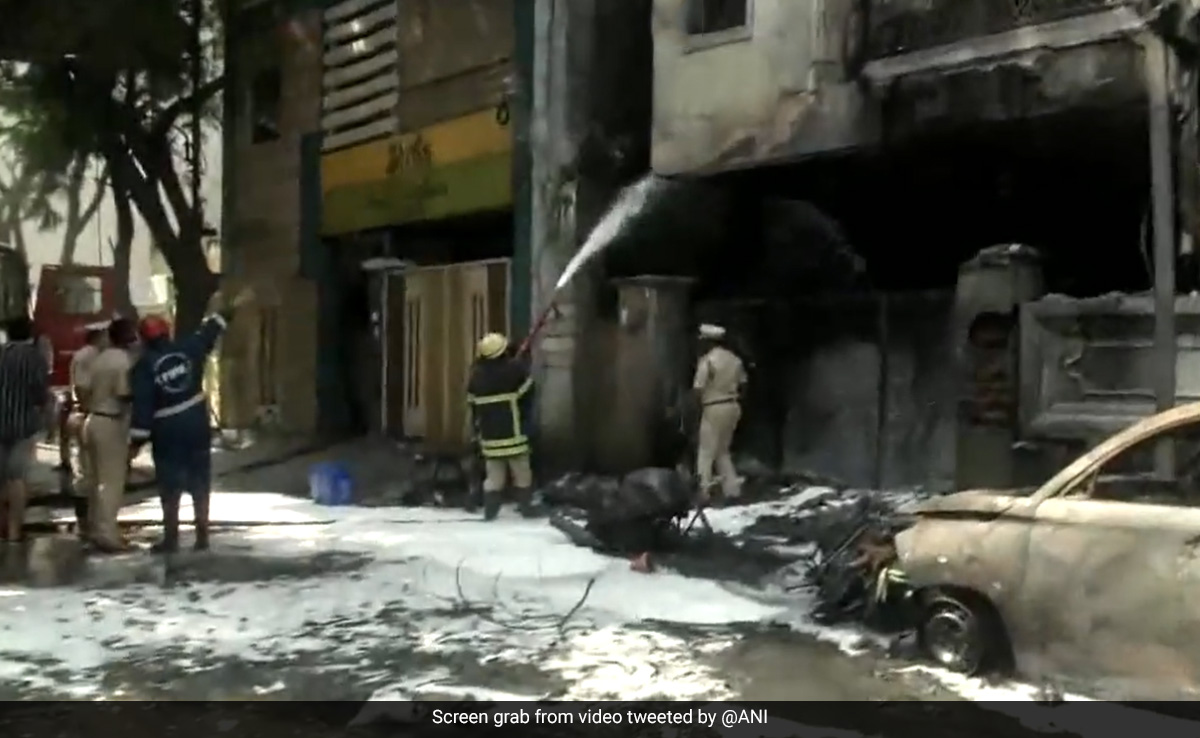 6 Dead, 3 Injured In Massive Fire At Godown In Hyderabad