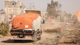 UN Says 61 Trucks Carrying Medical Supplies Deliver Aid In Northern Gaza