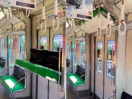 जब मेट्रो में भीड़ बढ़ने पर छत से निकल आईं कुर्सियां, वीडियो देख लोगों के उड़ गए होश जब मेट्रो में भीड़ बढ़ने पर छत से निकल आईं कुर्सियां, वीडियो देख लोगों के उड़ गए होश