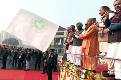 Yogi Adityanath Distributes Tractors To Farmers On Ex-PM Chaudhary Charan Singh's Birth Anniversary Yogi Adityanath Distributes Tractors To Farmers On Ex-PM Chaudhary Charan Singh's Birth Anniversary