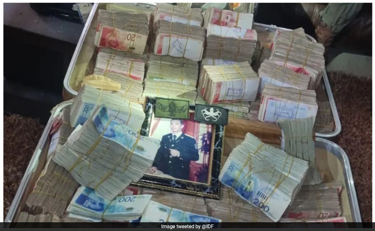 Suitcases With Over Rs 8 Crore Found In Home Of Top Hamas Member, Israel Shares Pic - Vimarsana News