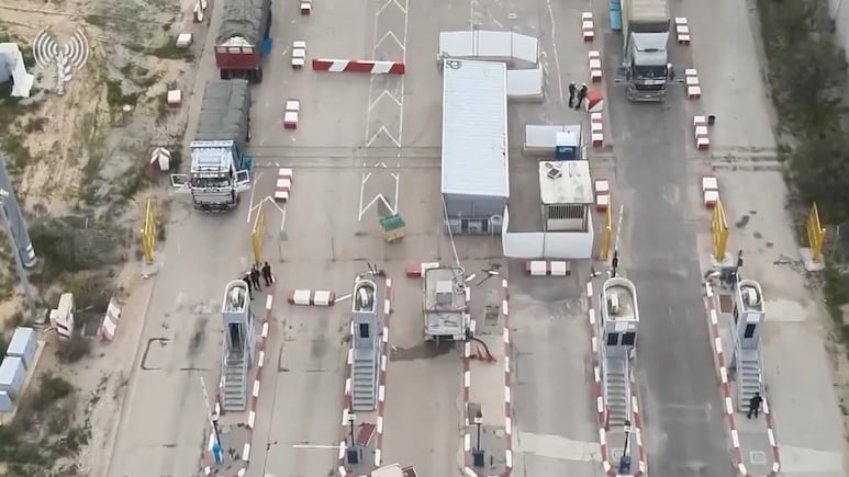 Israel Says Key Border Crossing Into Gaza Reopened For Aid