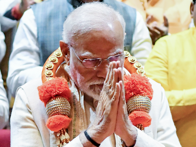 संसद परिसर में बीजेपी की संसदीय दल की बैठक