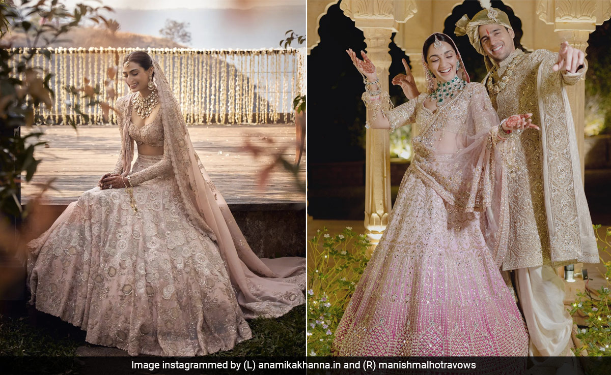 From Kiara Advani To Athiya Shetty, Here's A List Of The Top Pastel Brides Of 2023