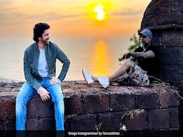 Farhan Akhtar Shares A Pic From Iconic Chapora Fort Where He Shot "Akash, Sid And Sameer Talking About Life" Farhan Akhtar Shares A Pic From Iconic Chapora Fort Where He Shot "Akash, Sid And Sameer Talking About Life"
