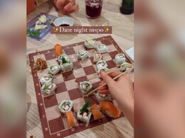 Looking For "Date Night Inspiration"? Play Chess With Sushi - Watch Video