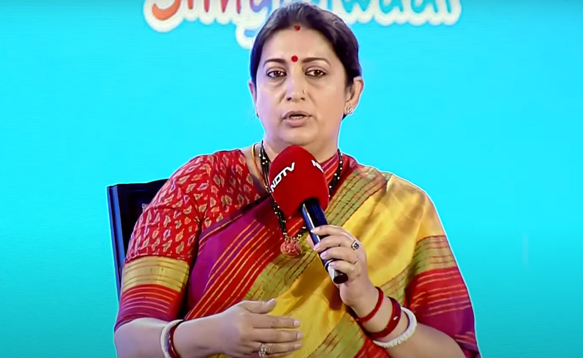Smriti Irani Says She Opposed Paid Period Leave Because...