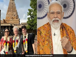 "Thanjavur Is Beautiful!": PM Modi On Pics Of American Actors Michael Douglas, Catherine Zeta-Jones "Thanjavur Is Beautiful!": PM Modi On Pics Of American Actors Michael Douglas, Catherine Zeta-Jones
