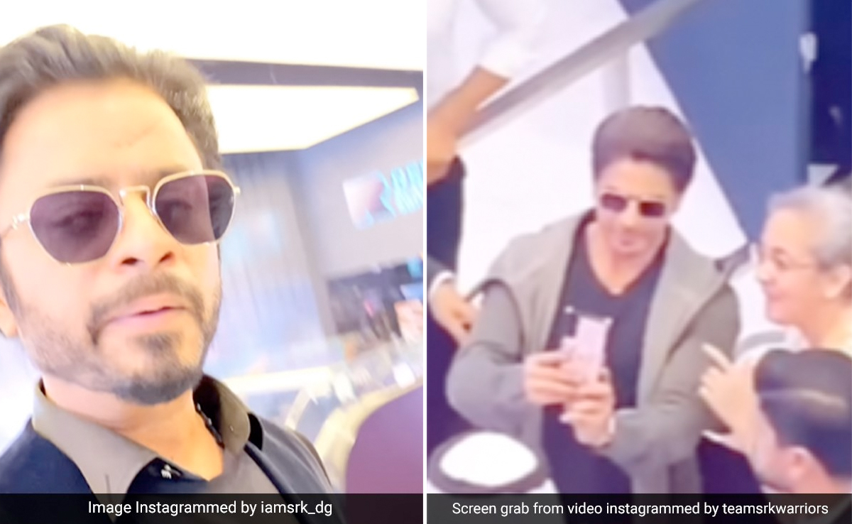 Viral: Shah Rukh Khan Charms Dubai, So Does His Lookalike - Watch