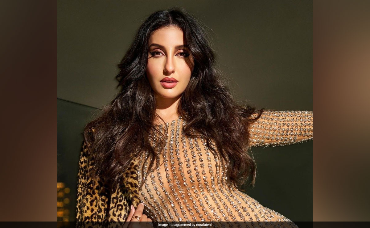 Nora Fatehi's Ornate Gowns Took A Break For Her To Shine In A Bejewelled Catsuit