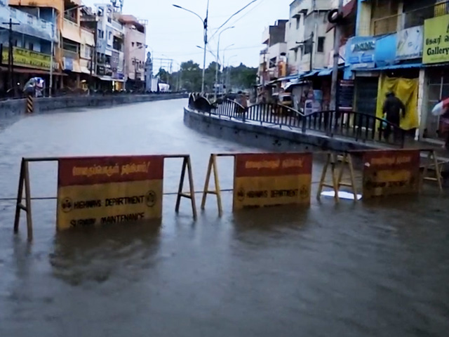 Rain Pounds Chennai Amid Cyclone Michaung Warning, Flights Hit, Runway Shut