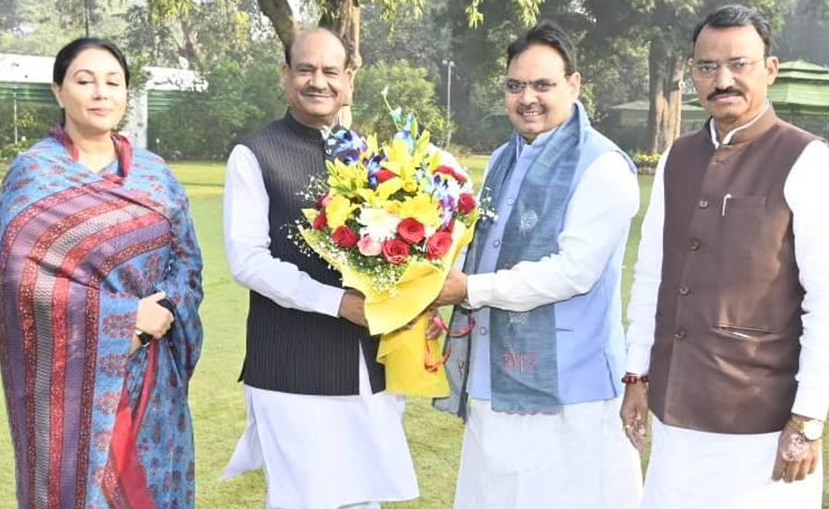 Rajasthan Cabinet: दिल्ली में लोकसभा अध्यक्ष ओम बिरला से मिले CM भजनलाल और दोनों डिप्टी CM दिया-बैरवा, जल्द होगी मंत्रिमंडल की घोषणा