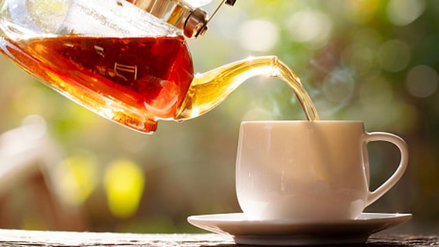 You should not drink tea or coffee as first thing in the morning
