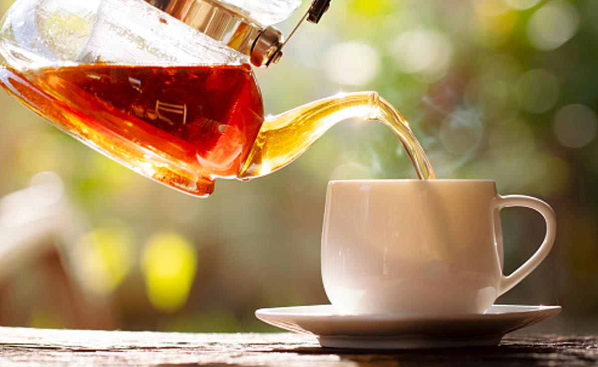 You should not drink tea or coffee as first thing in the morning