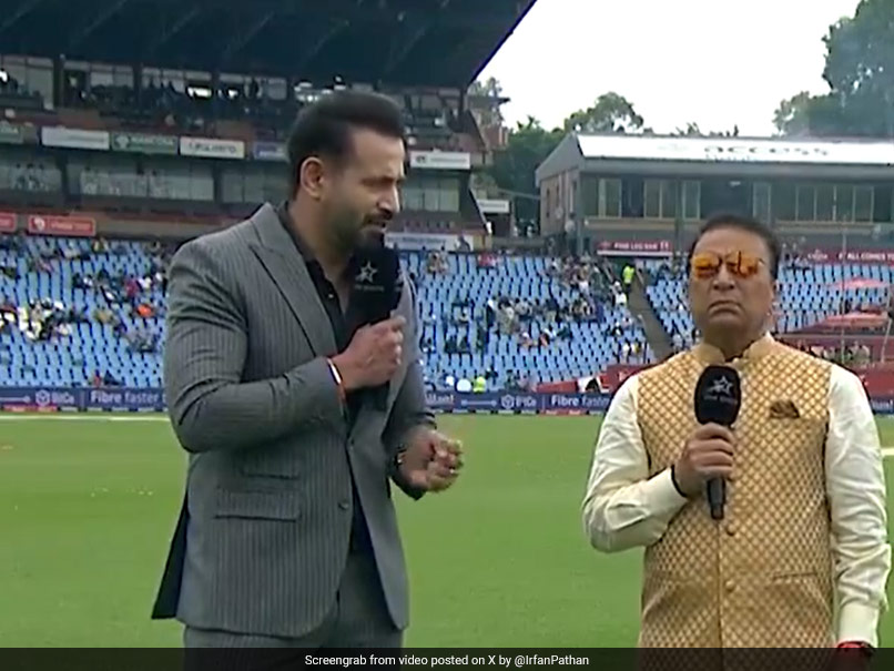 Watch: On Irfan Pathan's Apology, Sunil Gavaskar's Cheeky "Will Not Accept" Remark